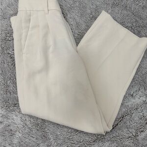 Wilfred effortless cropped pants crepette in size 2 light birch